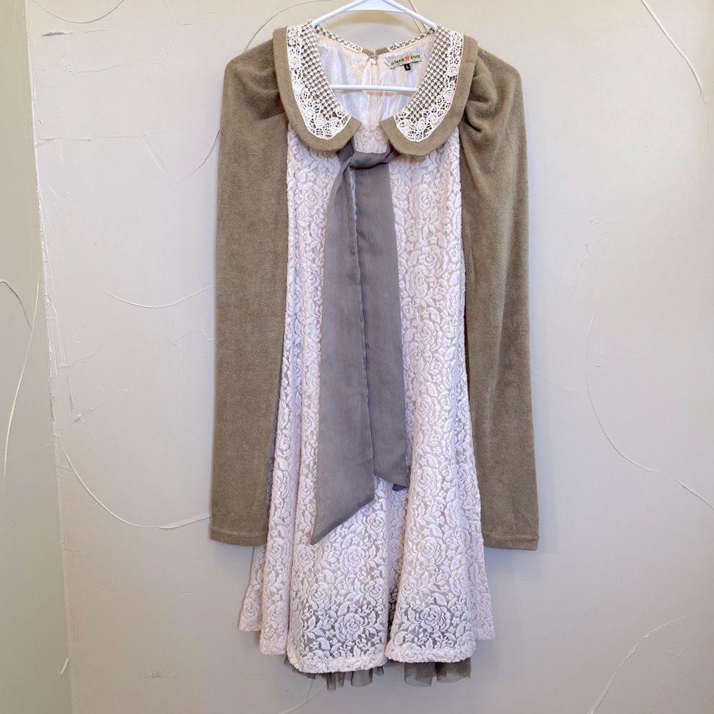 Altar’d State knit and lace dress